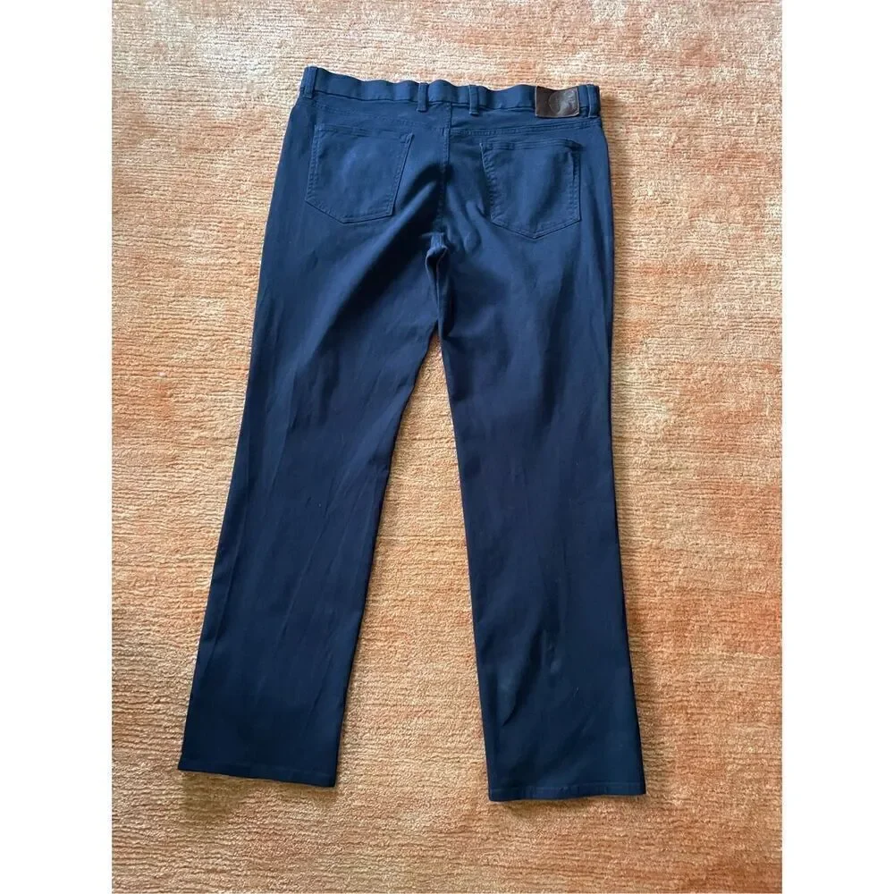 Hart Schaffner Marx Mens Size 38x32 Pants Blue 5 Pocket Pant Jeans Cotton Blend